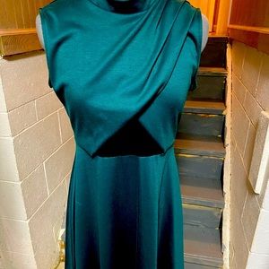 Skater Dress Emerald Color